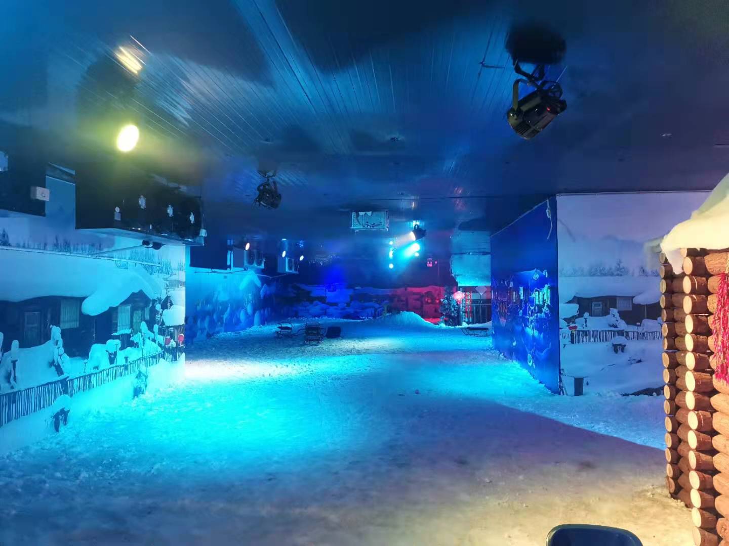 滑雪場(chǎng)，室內(nèi)冰雪世界冷庫(kù)歡樂(lè)谷建造